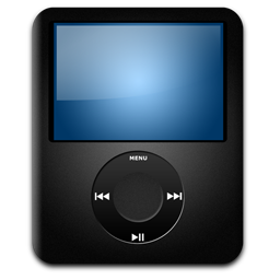 iPod Nano Black Icon 256x256 png